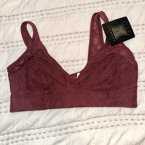Savage X Fenty Women's Burgundy Bralette